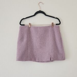 Tweed Mini Skirt